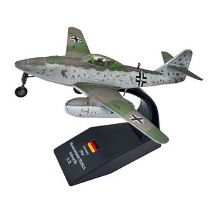 Aircraft Modle 1 72 Maßstab 1:72 Messerschmitt Me-262 Fighter Diecast Metal Flugzeug Flugzeugmodell Kinder Geschenk Spielzeug Ornament 230426