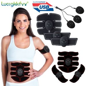 USB RechargeableEMS Muscle Stimulator Belt for Buttocks, Hips, Abs Fitness