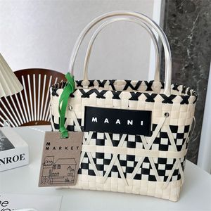 2024 designer tecido cesta sacos de moda feminina rua shopper balde bolsa bolsas marca luxo mar cestas bolsa pequena totes bolsa ombro