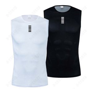 Outdoor T-Shirts Radfahren Unterwäsche Sport Base Layer Weiß Jersey Reflektierende Weste Herren Unterhemd Quick Dry Elastici Rennrad 230425