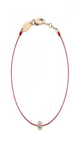 B01001E Red Thread Redline Armband för kvinnor String 316L Rostfritt stål Kvinnarmband PLUMFLUMER RÖD ROPE MELBETE136818215655839
