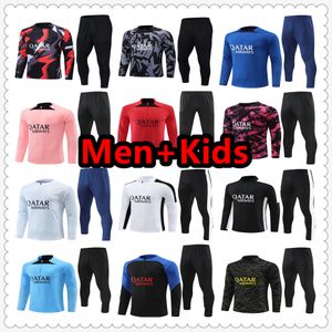 22 23 24 eşofman futbol formaları training suit jersey futbol ceketi maillot survetement ayak chandal jogging 22 2023 2024 men kids kit