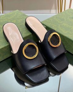 Everyday Elegance Runde, ineinandergreifende Sandalen, Schuhe, leicht zu tragen, Hausschuhe aus Nappaleder, Italien-Design, Slide-Flats, leicht zu tragen, zum Gehen, EU35–43, mit Box
