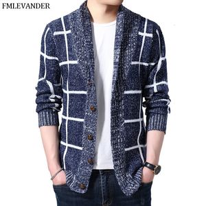 Men's Sweaters Autumn 2023 Men' s Outwear Wool Knitted Sweater Fashion Men Cardigans Coat 231124