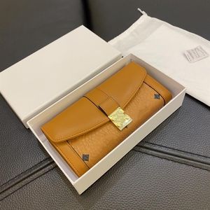 2023 neue mode kartenhalter Brieftaschen geldbörse einkaufstasche taille taschen sattelkette handgelenk lange stile multi-card position leder blume punkt buchstaben