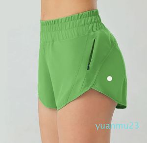 High Rise Yoga Shorts Breathable Swift Fabric Lined Short In Length