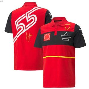 Maglietta F1 Yiciya Magliette da uomo Magliette di marca Magliette a maniche corte da uomo Nuove magliette Motorsport Magliette della squadra di corse Tifosi dell'auto Polo traspiranti Magliette in jersey Ove