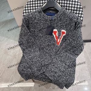 xinxinbuy erkekler tasarımcı kapüşonlu sweatshirt 1854 mektup jakard uzun kollu kadınlar mavi siyah yeşil gri xs-xl