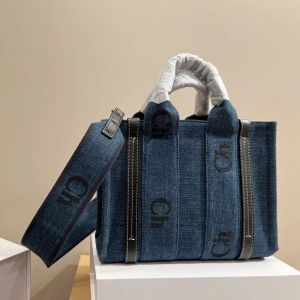7A Designer TOTE Bag chole torebka damskie torba na ramię skórzana dżinsowa torba na zakupy luksusowe torba crossbody nowa wysoka jakość