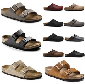 Sandálias Boston Colgs Moda Vermum Cork Slippers Designs de couro Sandálias de praia favoritas Sapatos casuais entupidas homens Men Bag Motion