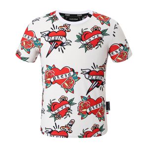 PLEIN BEAR T SHIRT Mens Designer Magliette Abbigliamento di marca Strass PP Teschi Uomo T-SHIRT COLLO ROTONDO SS LOVE Hip Hop Tshirt Top Tees 161278