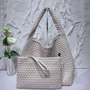 Shoulder Bags 2023 New Mother and Child Woven Vegetable Basket High Grade Sense Tote Casual Large Capacity Fashion Women s 230426