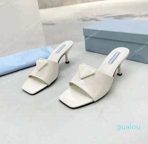 Pantofole da donna Sandali da spiaggia estivi Ciabatte piatte Ciabatte con tacco medio Infradito da donna Taglia 35-43