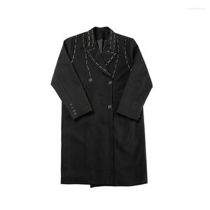 Jackets masculinos WZ08608 Moda Coats masculino 2023 Runway Luxury European Design Party Style Clothing
