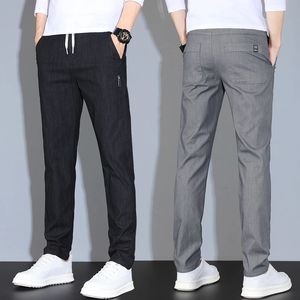 Pantaloni da uomo Primavera Estate Cotone Jogger Pant Pantaloni da uomo Harajuku Cargo Jeans Casual Harem Denim Coreano Pantaloni sportivi Hip Hop Pantaloni maschili 231124