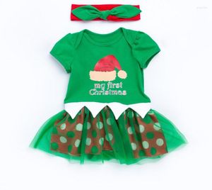 Roupas Define meu primeiro conjunto de baby tutu roupas infantis bebes roupas de natal vestidos nascidos festas garotas roupas de roupa presentes