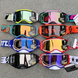 Utomhuspåsar utomhus Eyewear NW Ankomst 2023 Utomhusglasögon Cyk-28 Motorcykelglasögon Goggles Hjälm MX Moto Dirt Bike ATV Outdoor Sports Glass Scooter Mask Cykling