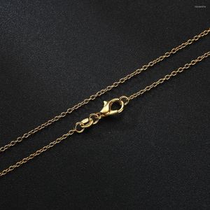 Ketten DIY Schmuck Kubanischer Anzug Großhandel Großverkauf Männer Gliederkette Halskette Goldfarbe Männliche Choker Geschenke