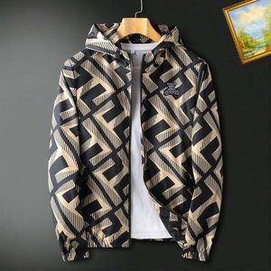 2023 Designer Mens giacca Spring Fall Coat Fashion Giacca con cappuccio Sport Trench Casual Zipper Paint Giacca abbigliamento #A22 #A22