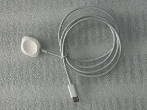 Zegarek Apple Smart QI bezprzewodowa stacja ładująca do zegarka 1M 3FT magnetyczny kabel ładujący USB do serii 7 6 5 4 3 z opakowaniem detalicznym kabel usb-c typu c