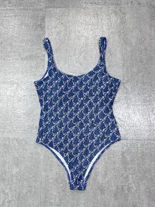 2024SS Женская дизайнерская мода с буквенным принтом логотипа Купальники Бикини для женщин Купальник Сексуальный купальный цельный костюм # 83