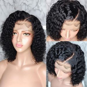 13x6 Lace Front Wigs Human Hair Curly With Baby For Black Women Swetcurly