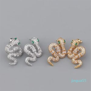 gold silver snake diamond long Charm earrings for women necklace women men designer jewelry