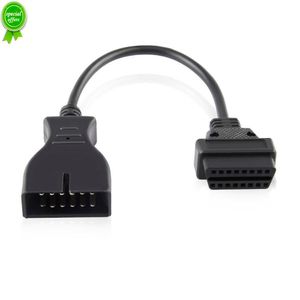 Hot sale 2023 Newest OBD 2 OBD2 Connector for GM 12 Pin Adapter to 16Pin Diagnostic Cable GM 12Pin For GM Vehicles Free Shipping