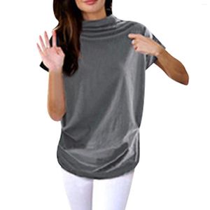 Women's T Shirts Sexy Cotton Top Summer Turtleneck Tank Camisole Blouse Raglan Sleeves Slim Women Sleveless T-shirt Vest Casual Camis