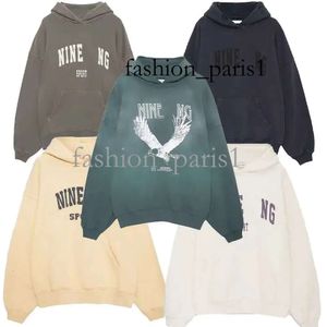 Tech Sweaters Men's Hoodies Sweatshirts New Hot Sale Women Designer Fashion Cotton Hooded New AB Classic Letter Print Wash Water Color 384 214