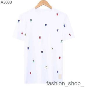 Psychos bunnys verão casual t camisa das mulheres dos homens esqueleto coelho design de moda camiseta casal manga curta homem topos 10 tisz