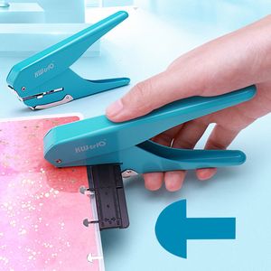 Annan hemlagringsorganisation Creative Mushroom Hole Shape Punch for H Planner Disc Ring DIY Paper Cutter Ttype Puncher Craft Machine Offices Stationery 230425
