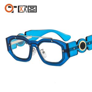 T22011 Modern Fashion Personality Gorgeous Color Travel for Men and Women Small Frame Ins Sunglasses