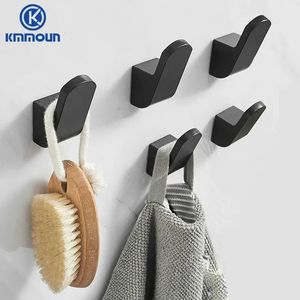 Towel Racks Space Aluminum Painted Hook Robe Hooks Clothes Hook Wall Mounted Clothes Hanger Door Hook 231124