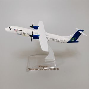 Flygplan Modle 15cm Air Malaysia Maswings ATR72-600 ATR Airlines Airplane Model Airways Airplane Model Alloy Metal Diecast Aircraft Plane Toys 230426