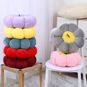 Pillow Throw High Resilience Comfortable Cute Pumpkin Shape Chair Office Cushion Home Decor For Dorm