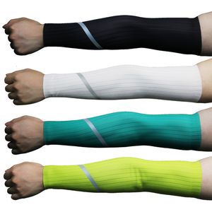 Arm Leg Warmers Size SXL Summer Men Women Reflective Cycling Sleeves Sun Uv Protection Breathable Running Compression 230425