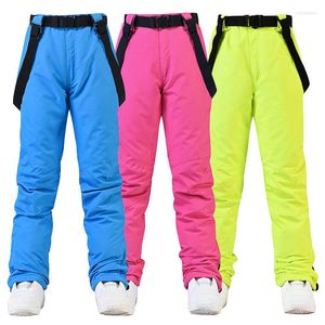 Men's Pants Ski Men's And Women's Style Strap Winter Wind Proof Water Splash Warm Thickened Snowboard Double