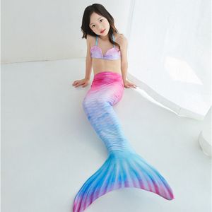 Fancy Mermaid Costumes Kids Mermaid Tails for Girls Halloween Cosplay Costume Children Beach Mermaid Swimsuit for Pool