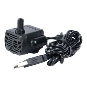 Pumps Ultraquiet Mini Brushless USB Water Pump 3W Submersible Fountain Aquarium Circulating solar water pump for animal feeder