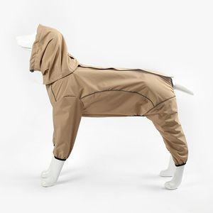 Raincoats Waterproof Dog Clothes Big Large Pet Dog Raincoat Pug French Bulldog Corgi Shiba Inu Samoyed Husky Golden Retriever Clothing