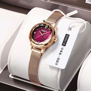 Women's Watches Luxury Ladies Top Brand Casual Thin Mesh Rostfritt stål Vattentäta Women Armband Quartz Dress Feminino Reloj 230426
