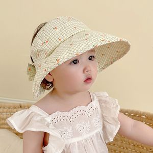 Kapaklar Şapkalar Çocuklar Boş Top En İyi Yaz İnce Büyük El Saçık Kız Güneş Şapkası 230427