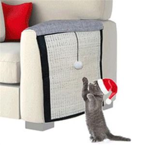 Scratchers gat gatinho risp scratch board Protect pad sisal scratcher tat garras cuidados sofá de brinquedo de gato arranhando pós -protetor