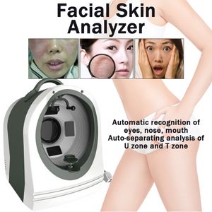 Annan skönhetsutrustning 3D Magnifier Lamp Face Skin Analyzer Scanner Machine Digital Analys400
