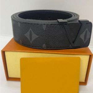 Men Women Solid luis viton Belt Womens Genuine Leather Black And White Color Bronze big buckle Designers Cowhide Belts For Mens Luxurys