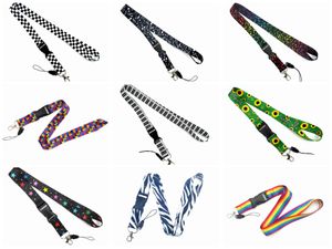 Lanyard abtrennbares Telefon Charme Leopard Star Bunte Streifen Blume Mobiltelefone Luxus Persönlichkeit Keycord Universal mit Türanlagen Großhandel 2024