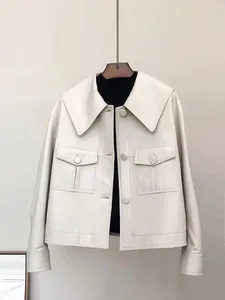 Giacche da donna Blazer elegante bianco da donna