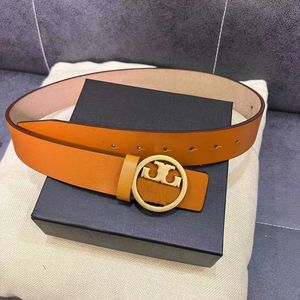 Luxury Designer Belt Fashion Classic Bronzer Smooth Buckle Men Women Denim Pants Belt Width 3.8cm Solid Color Antique Leather Belts Size 95-125cm