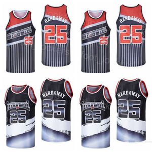High School Penny Hardaway Treadwell Jerseys 25 Basketball Shirt Team Pinstripe Black Moive Hiphop College Stitched University Pullover Breattable Vintage Man